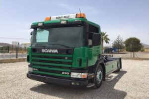 Montar gancho contenedor, pintar Scania chasis y caja 10